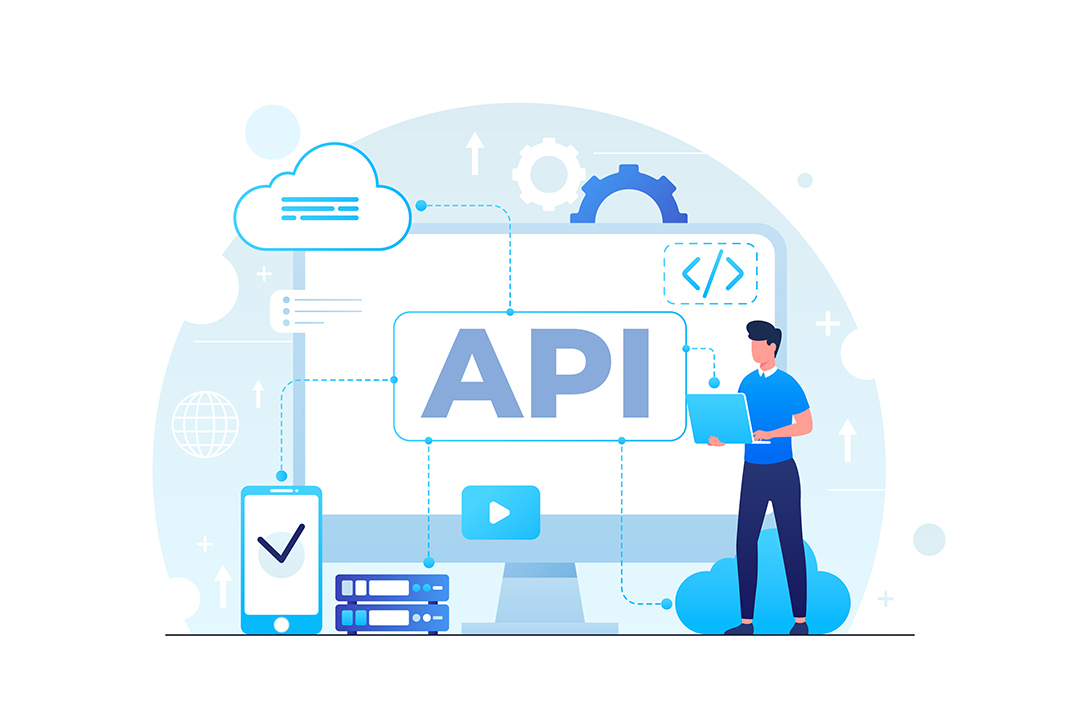 Professional working at desk